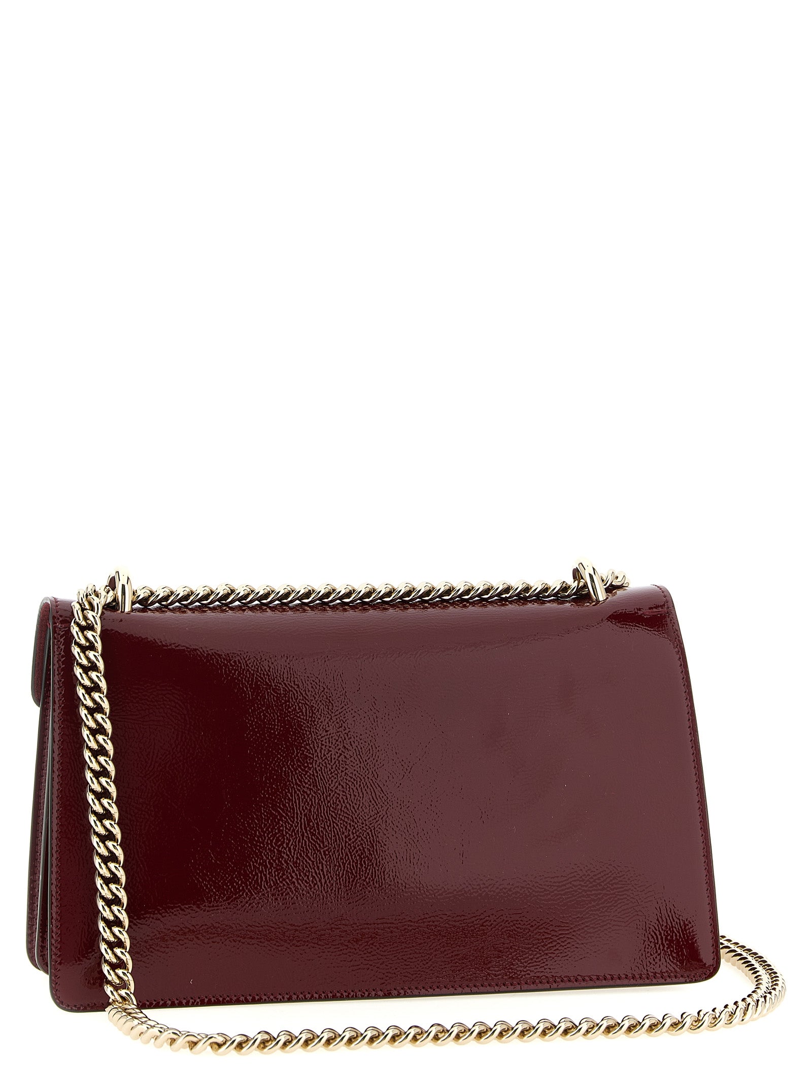 Sac à bandoulière en cuir de veau multicolore Gucci, design élégant et moderne avec détails colorés.