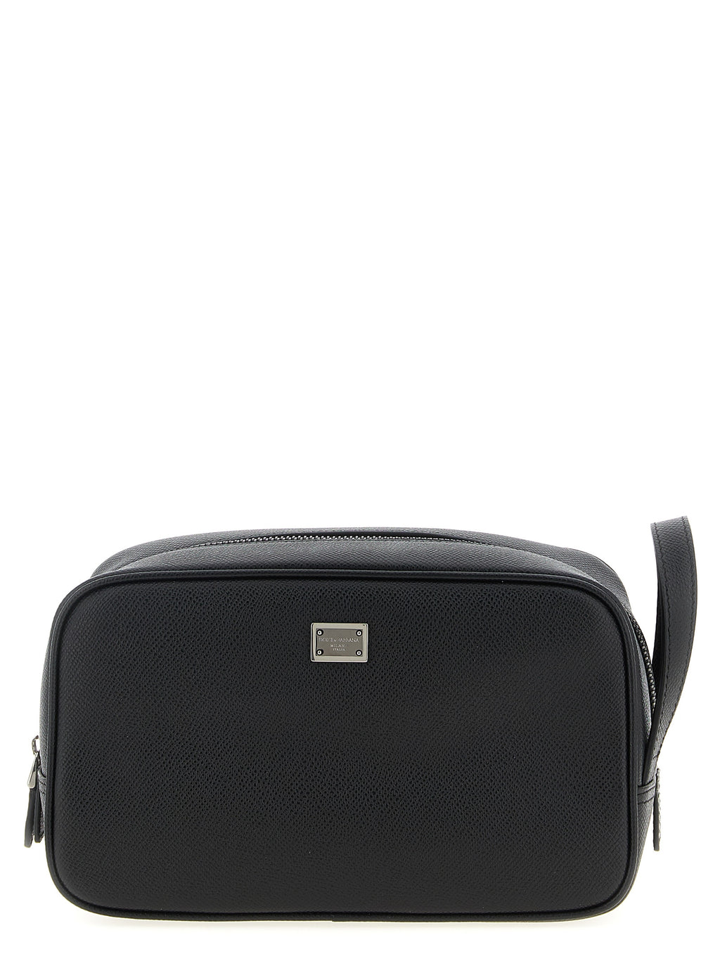 Dolce & Gabbana Black Calfskin Leather Wallet