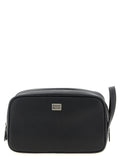 Dolce & Gabbana Black Calfskin Leather Wallet