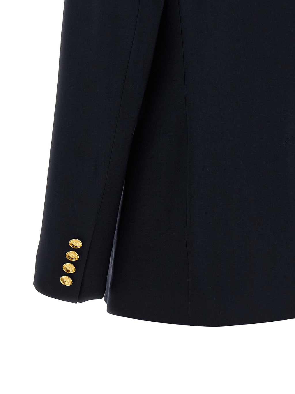 Veste blazer en laine bleue Polo Ralph Lauren portée, élégante et classique pour homme.