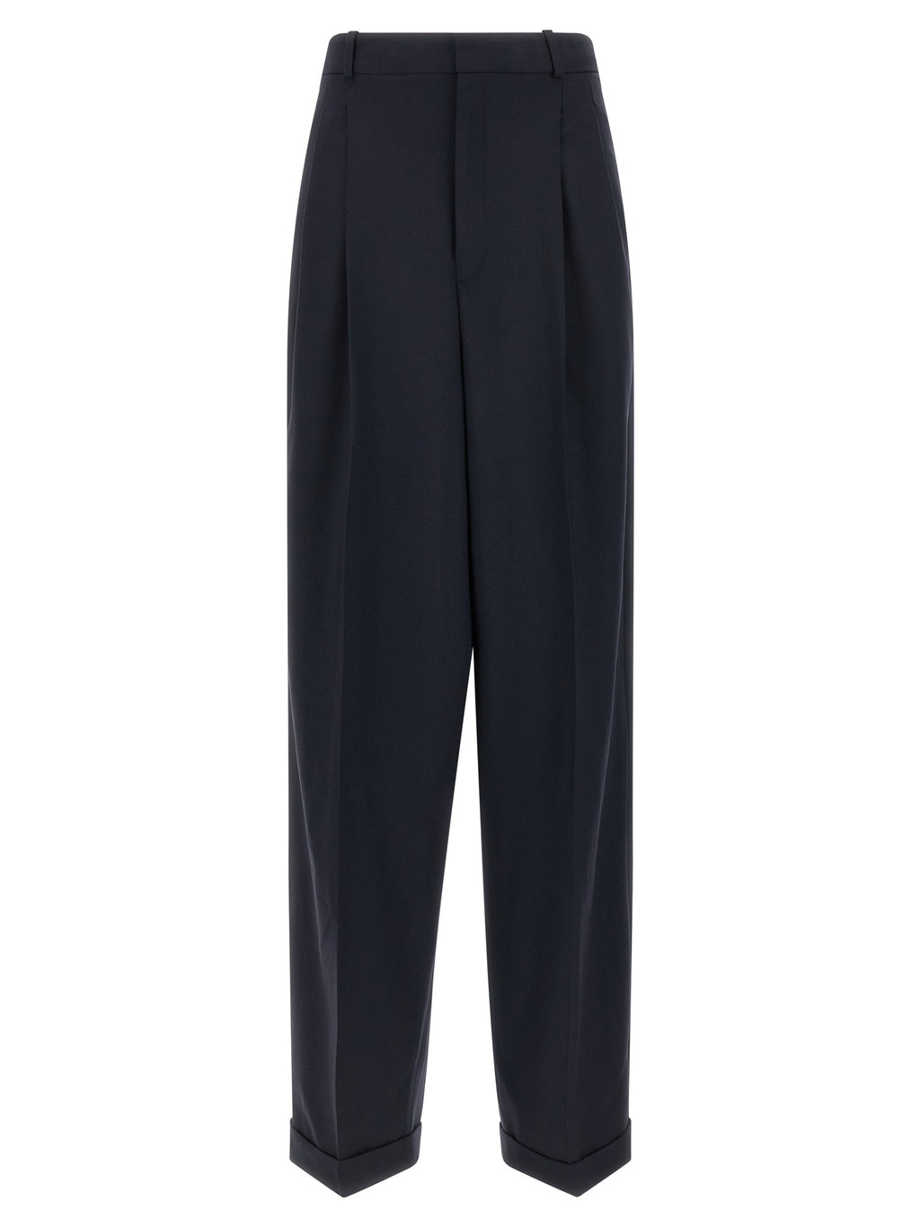 Pantalon décontracté en laine bleue de Polo Ralph Lauren, style casual avec coupe classique pour homme.