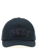 Fendi Blue Cotton Cap (Baseball Hat)