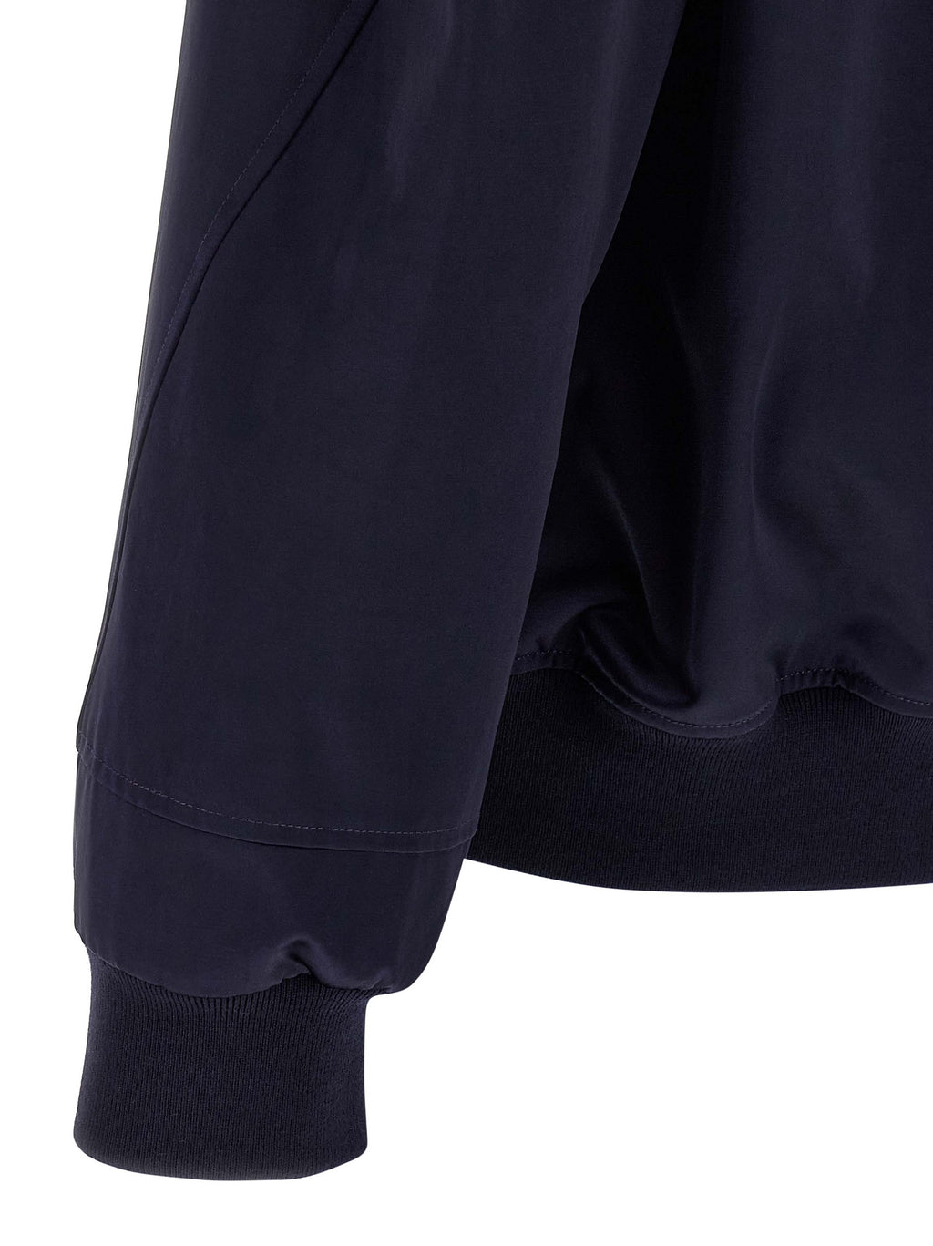 Veste bomber en coton bleu de Givenchy, style élégant et décontracté, avec détails modernes et logo discret.