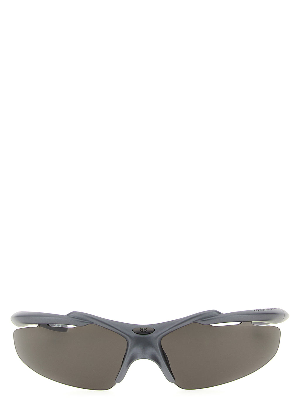 Lunettes de soleil gris en polyamide de la marque Balenciaga, avec monture élégante et design moderne.