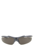 Lunettes de soleil gris en polyamide de la marque Balenciaga, avec monture élégante et design moderne.