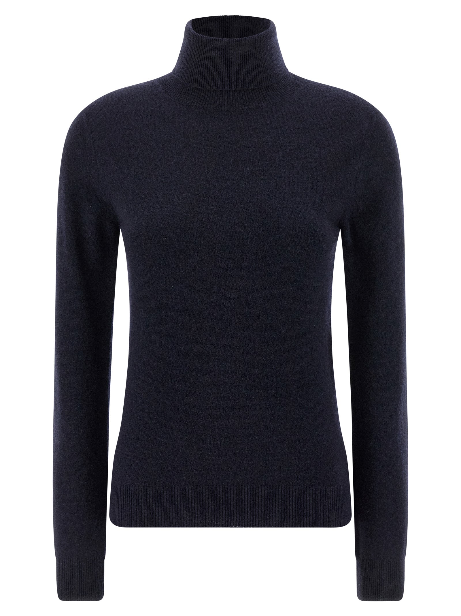 Cardigan en cachemire bleu Balenciaga porté, détail du tissu doux et élégant, avec col et boutons visibles.