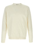 Cardigan blanc en coton de la marque Fendi, veste élégante avec boutons et finition soignée, idéale pour un style sophistiqué.