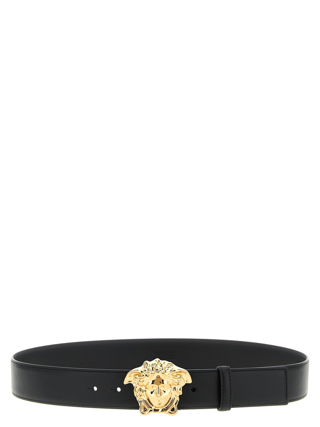 Versace Black Calfskin Regular Belt