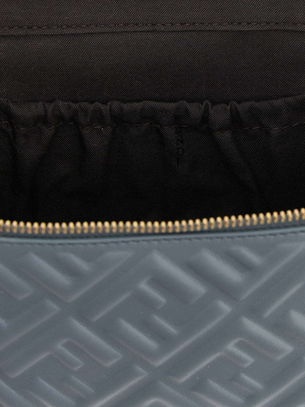 Fendi Blue Lamb Leather Handbag