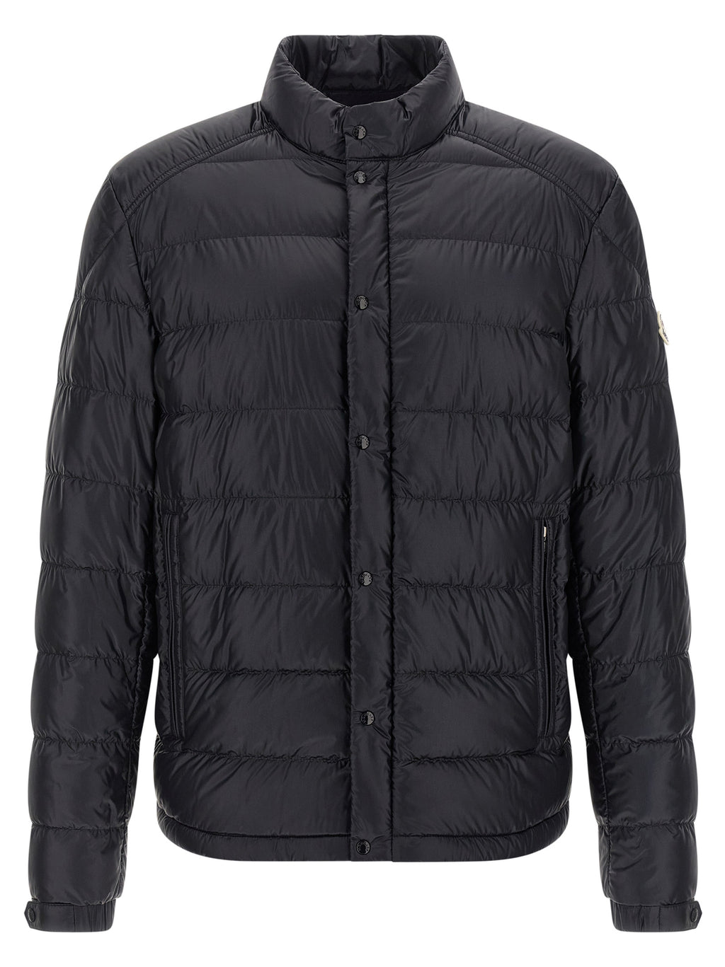 Moncler Blue Polyamide Full-Length Jacket