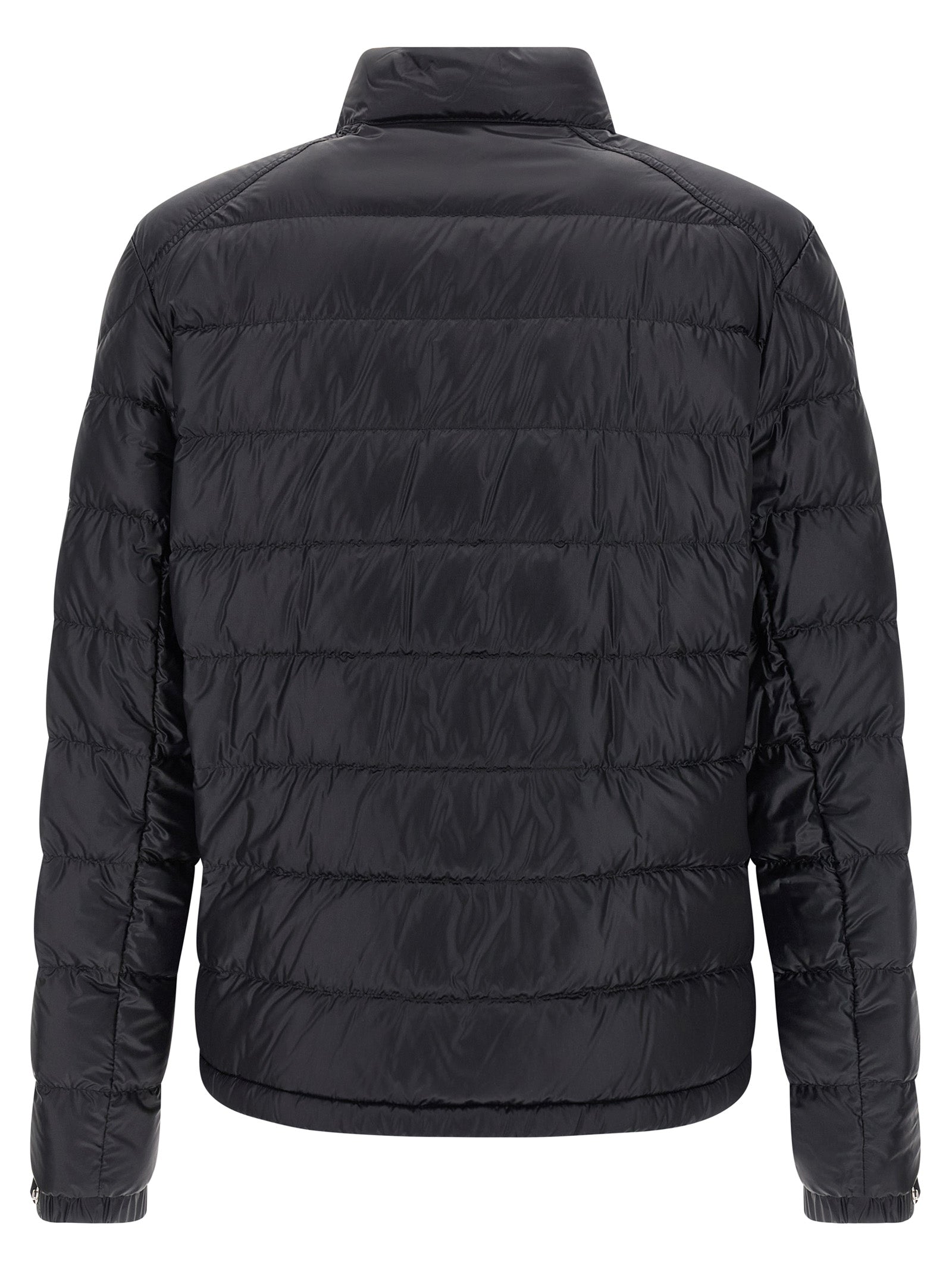Moncler Blue Polyamide Full-Length Jacket