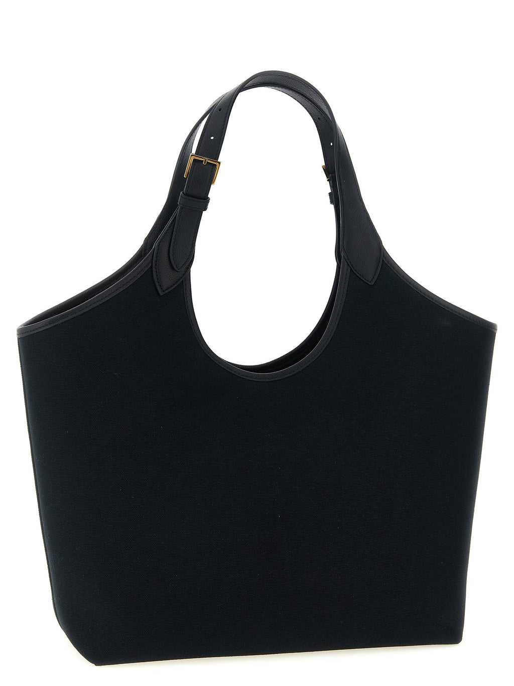 Versace Black Cotton Tote Bag