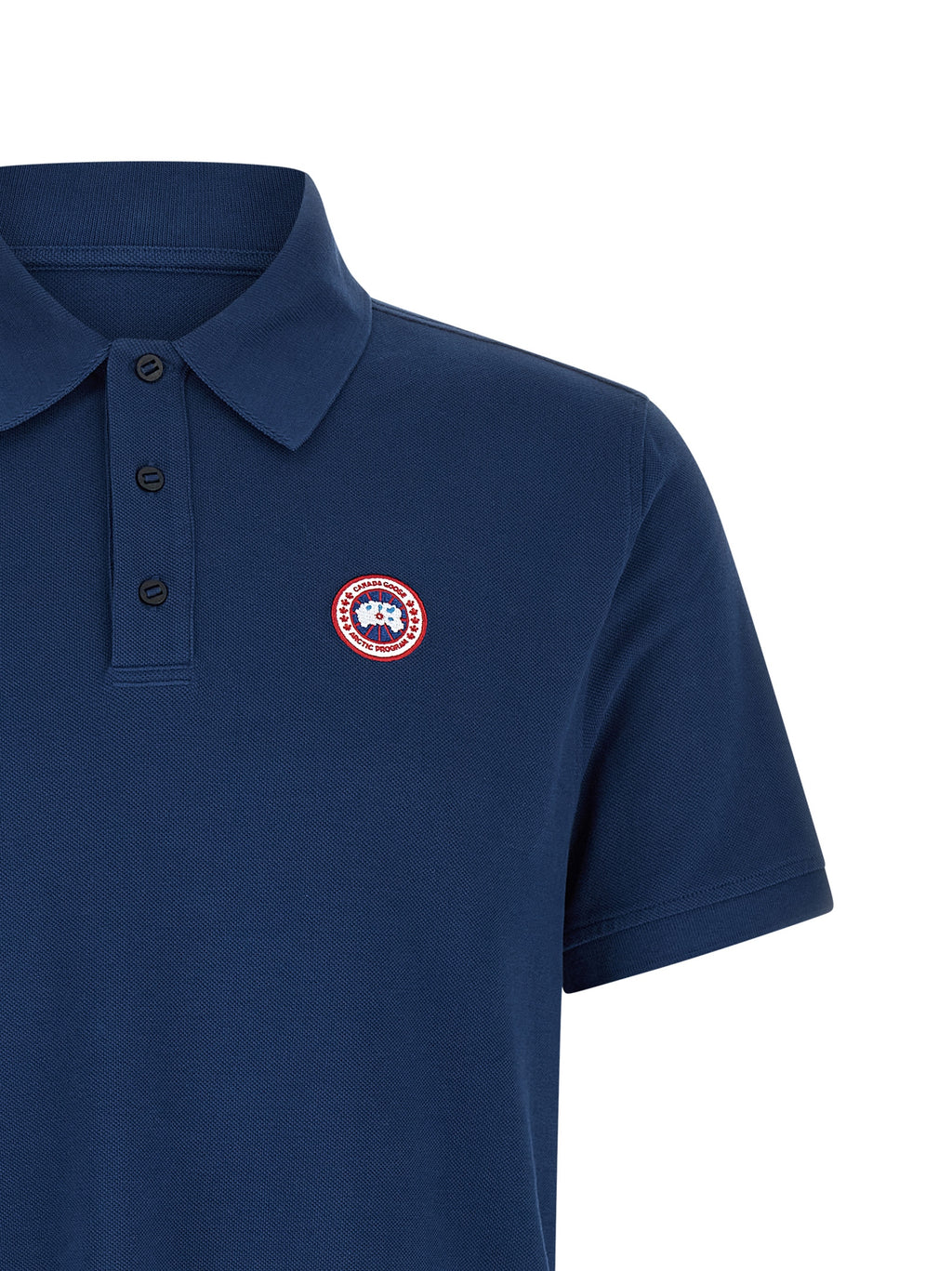 Canada Goose Blue Cotton Polo Shirt