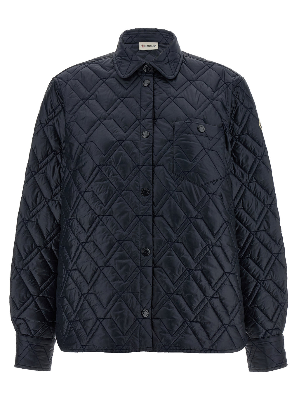 Moncler Blue Polyamide Shell Jacket