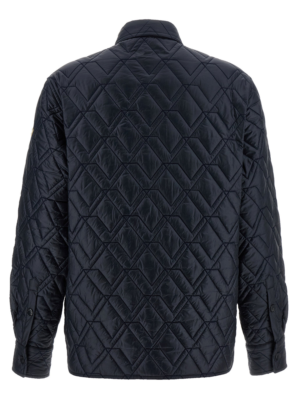 Moncler Blue Polyamide Shell Jacket