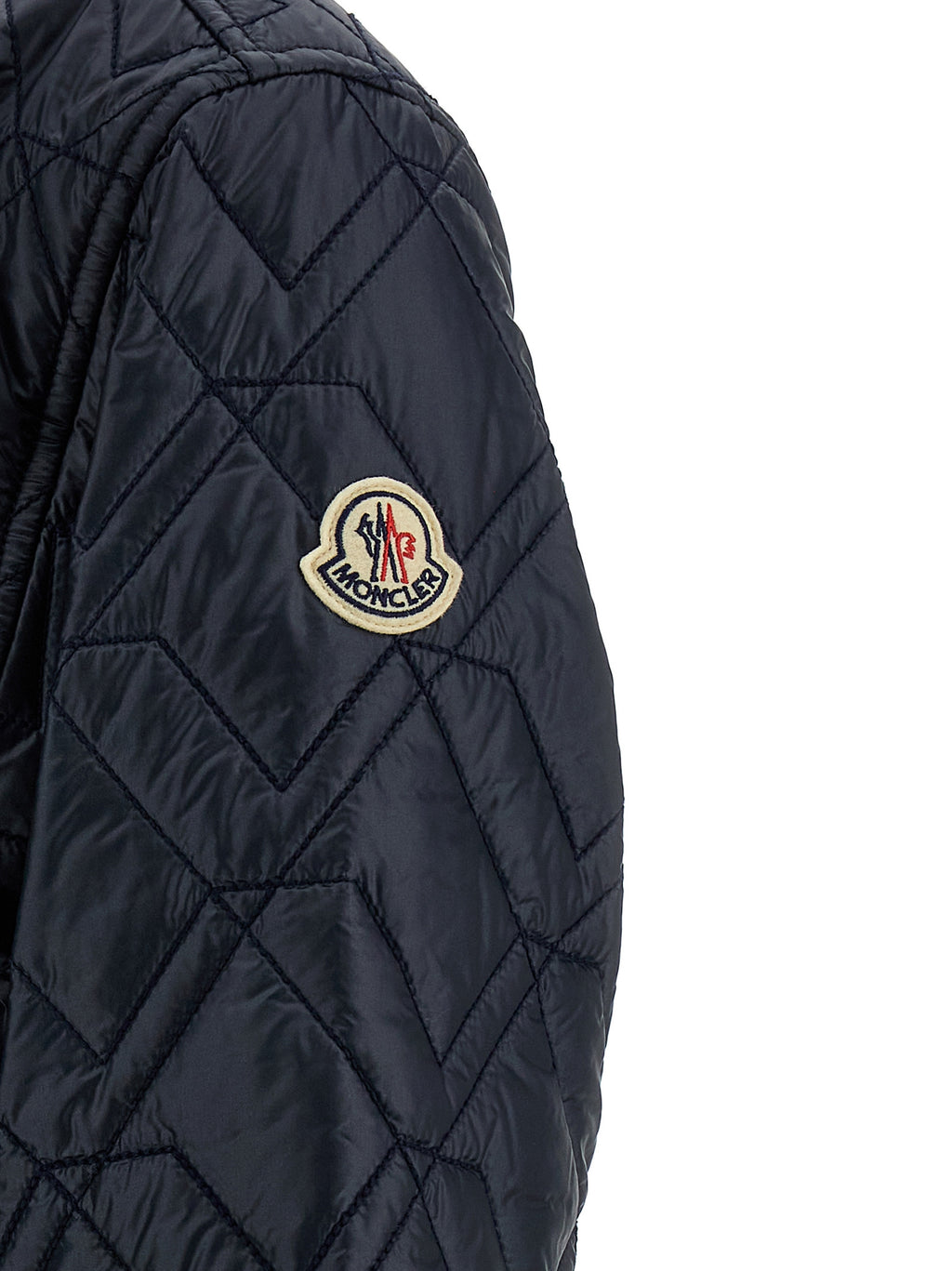 Moncler Blue Polyamide Shell Jacket