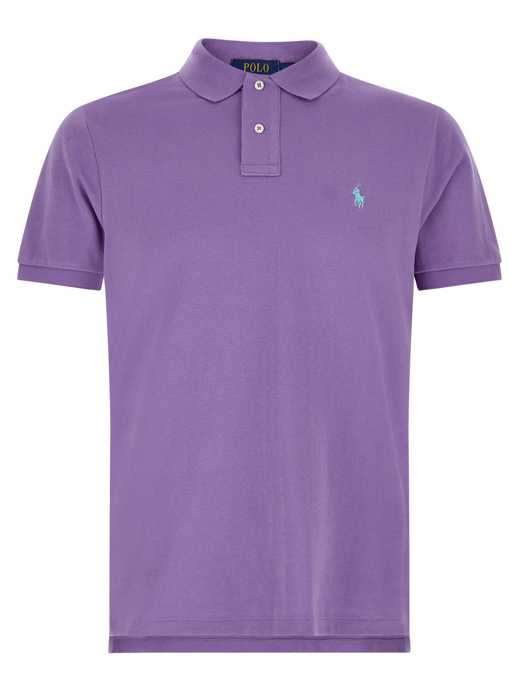 Polo Ralph Lauren Poloshirt aus violetter Baumwolle