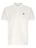 Lacoste Poloshirt aus weißer Baumwolle