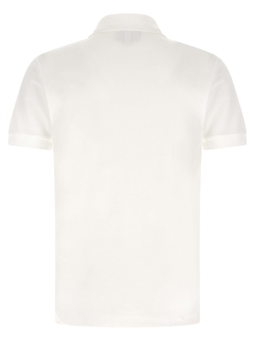 Lacoste Poloshirt aus weißer Baumwolle