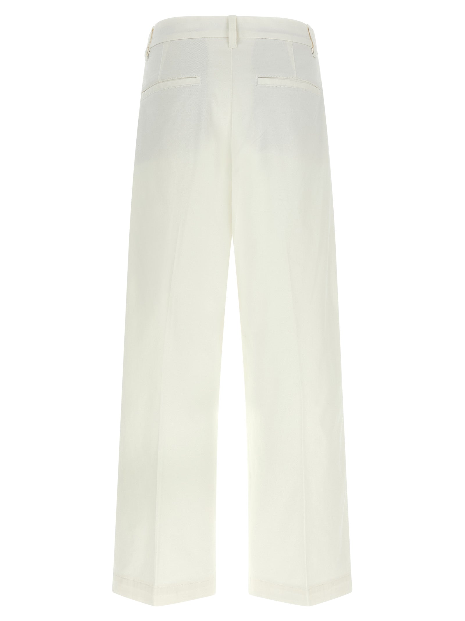 Pantalons chino en coton blanc de Polo Ralph Lauren, style classique et ajusté, parfaits pour un look élégant et décontracté.