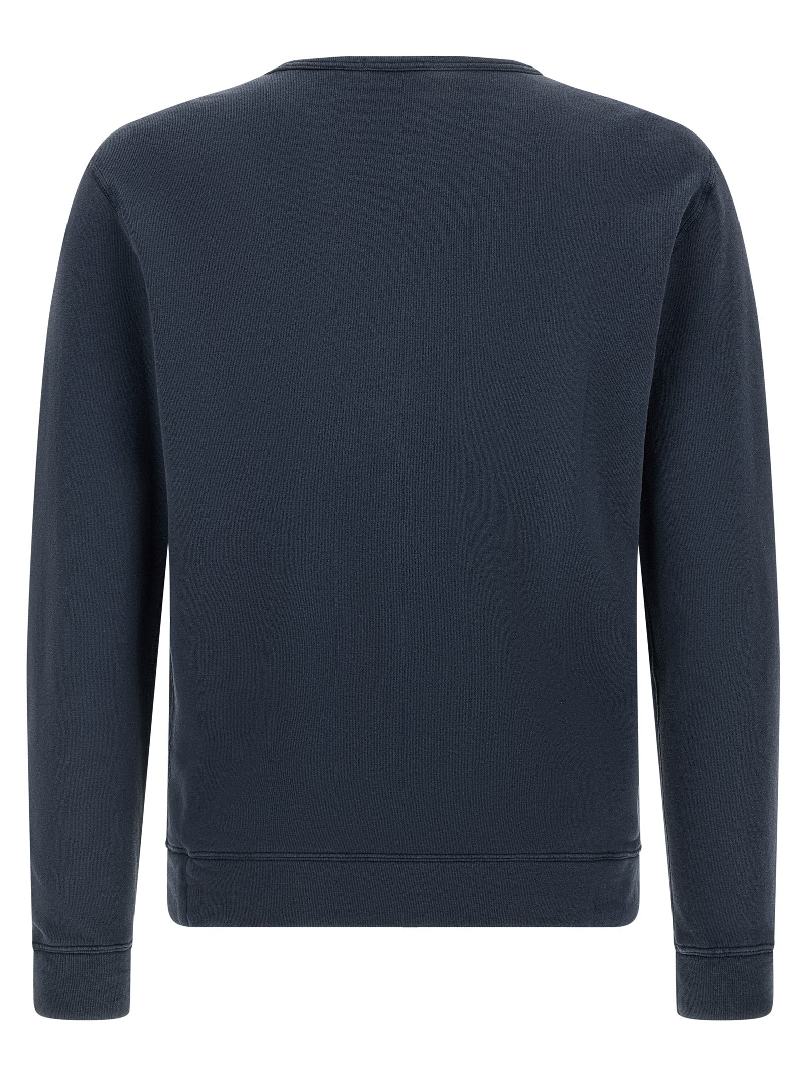 Sweat-shirt en coton bleu de Polo Ralph Lauren, style décontracté avec col rond et logo brodé sur la poitrine.