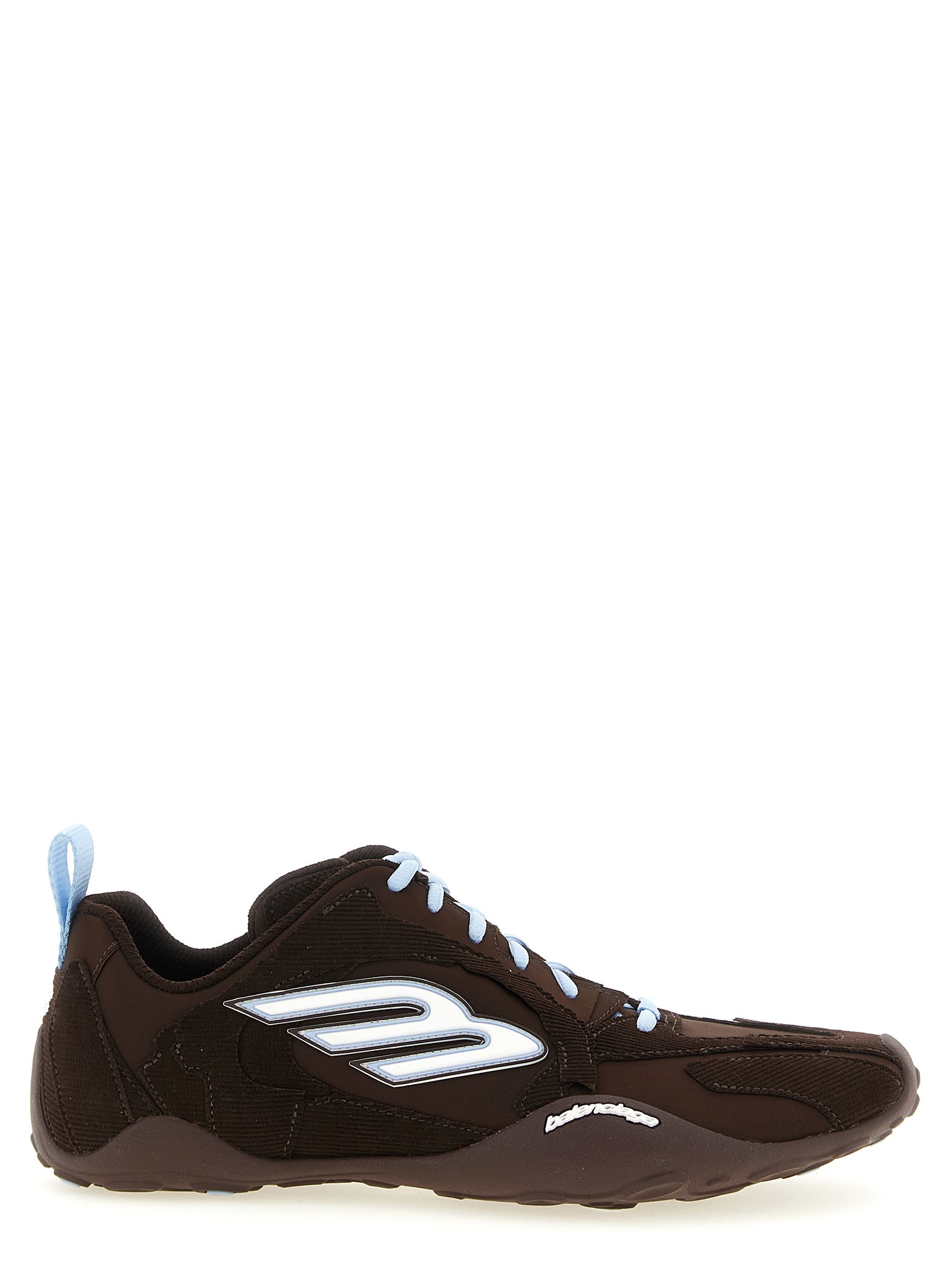 Balenciaga braune Polyester-Athletik-Sneakers