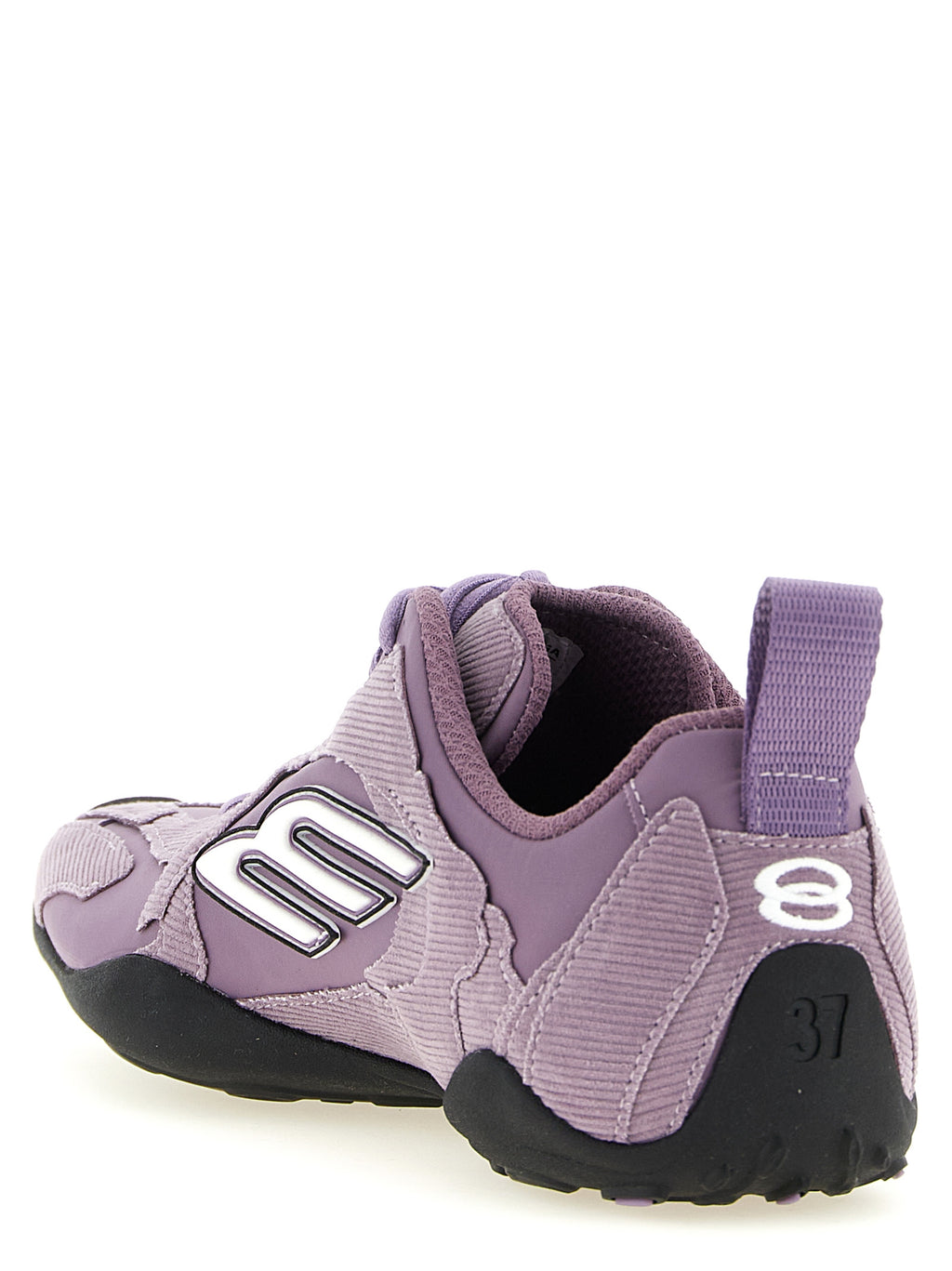 Chaussures de sport Balenciaga en polyester violet, baskets athlétiques tendance et confortables pour homme ou femme.