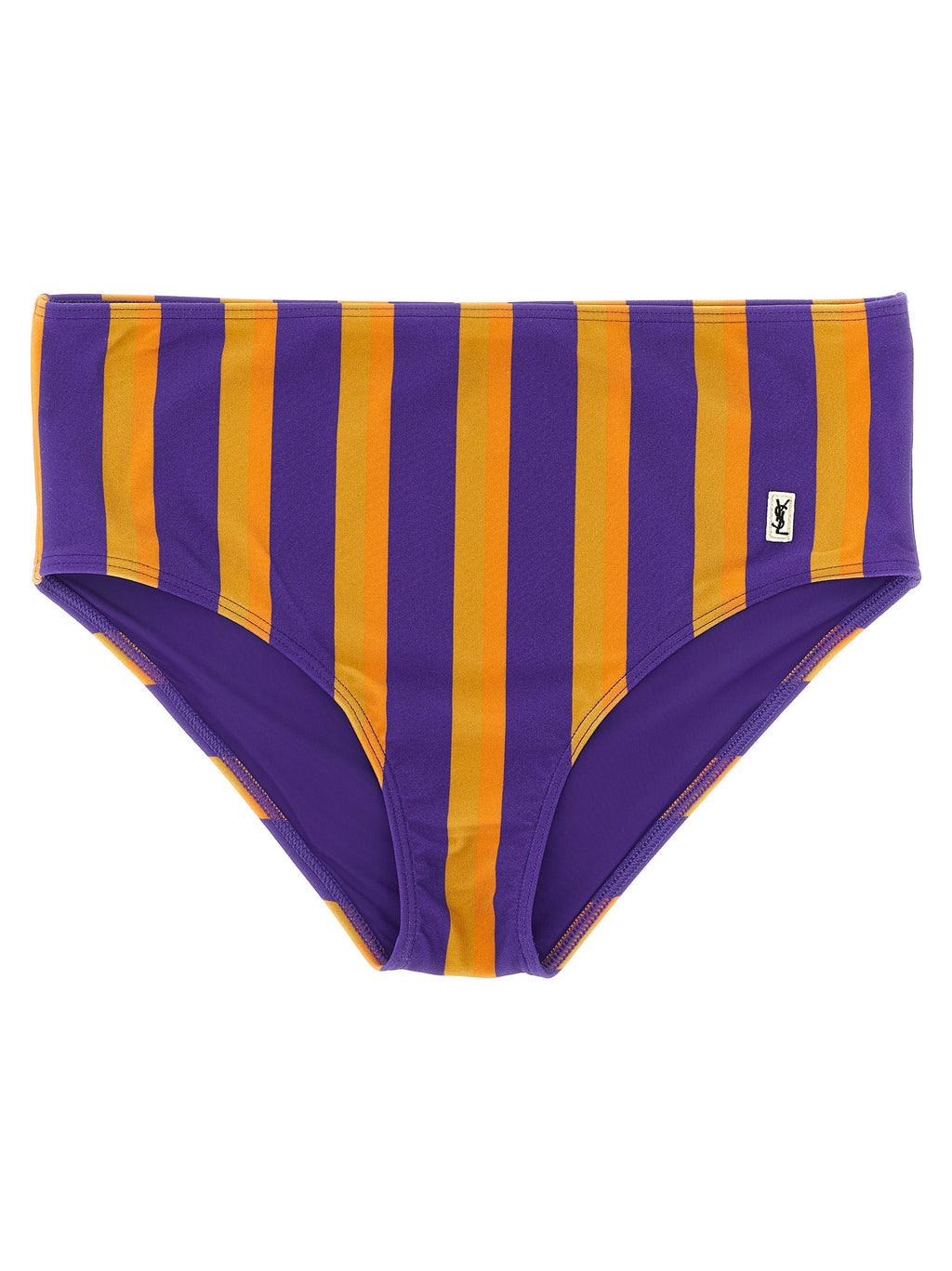 Maillot de bain Saint Laurent multicolore en polyamide, coupe slim et moderne, pour homme.