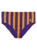 Maillot de bain Saint Laurent multicolore en polyamide, coupe slim et moderne, pour homme.