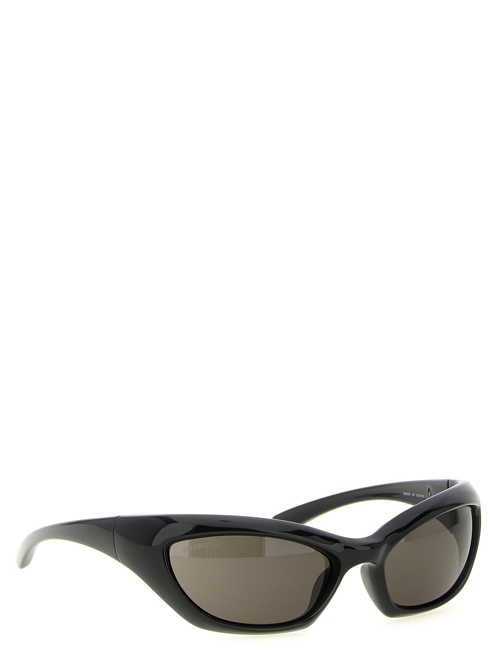 Lunettes de soleil noires en polyamide Balenciaga, au style moderne avec des verres foncés et une monture élégante.