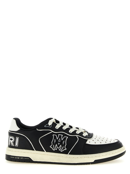 Chaussures basses Amiri Bicolor en cuir bovin, sneakers tendance en cuir bicolore pour un look décontracté et élégant.