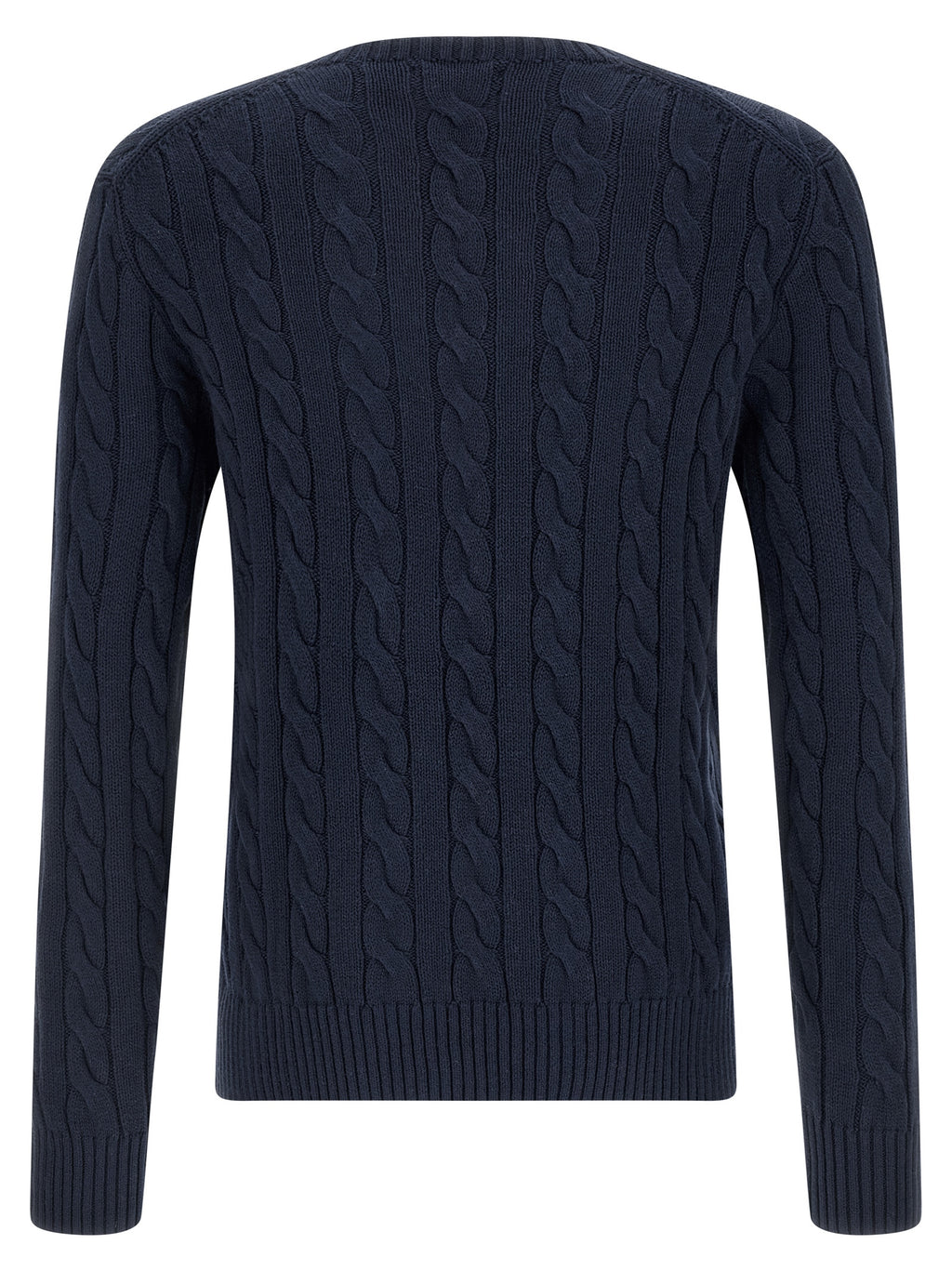 Polo Ralph Lauren Blaue Baumwollstrickjacke