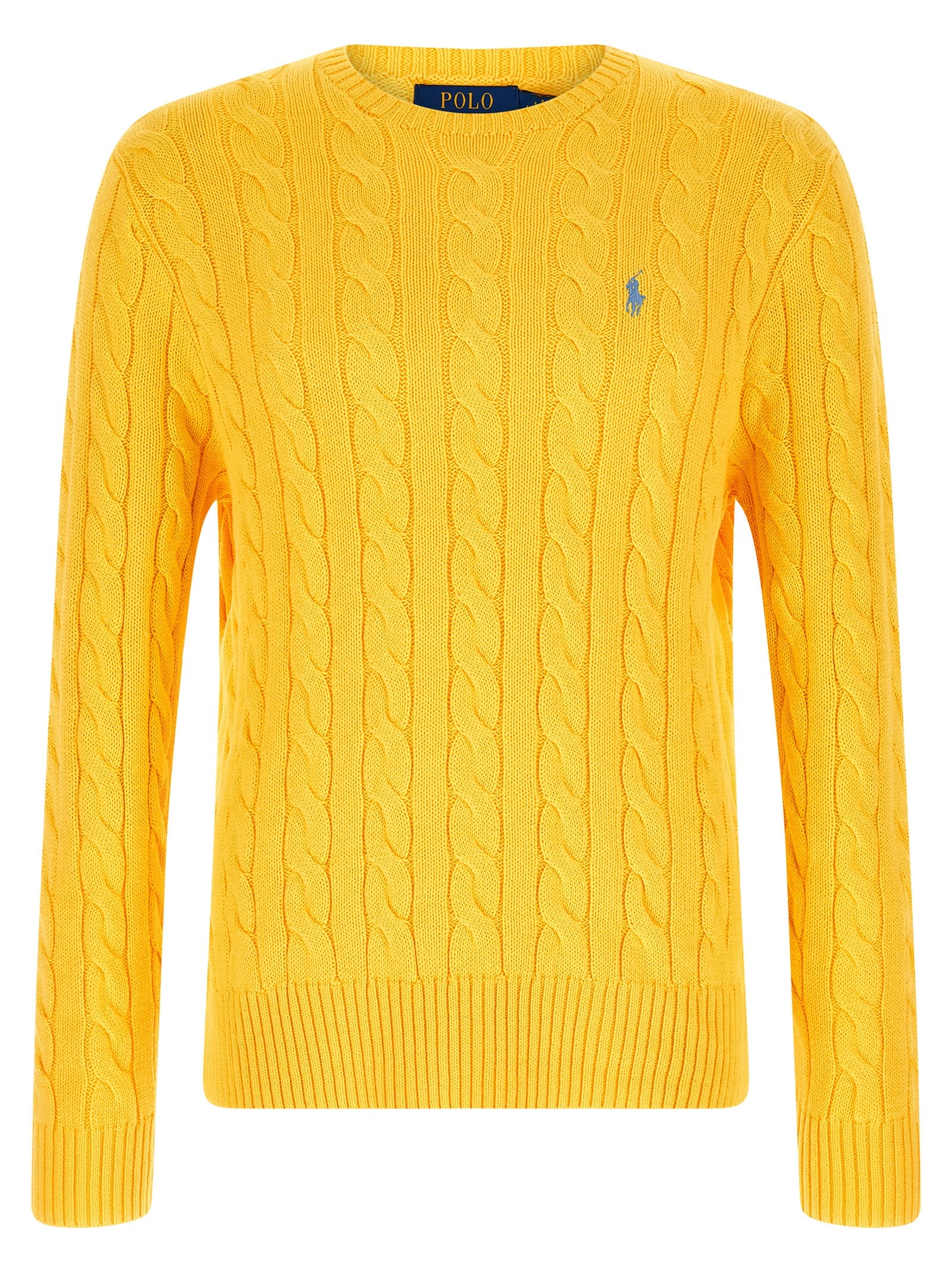 Cardigan en coton bicolore Polo Ralph Lauren porté, avec col en V et boutons, pièce élégante pour homme ou femme.
