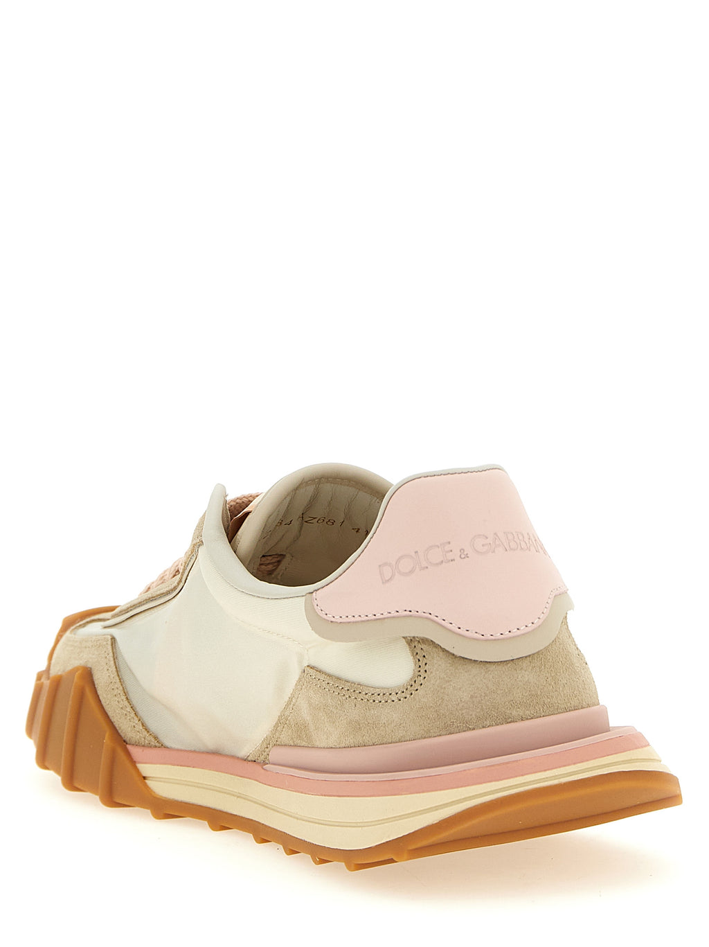 Chaussures de sport Dolce & Gabbana multicolores en polyamide, baskets athlétiques modernes et dynamiques.