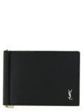 Saint Laurent Black Calfskin Money Clip