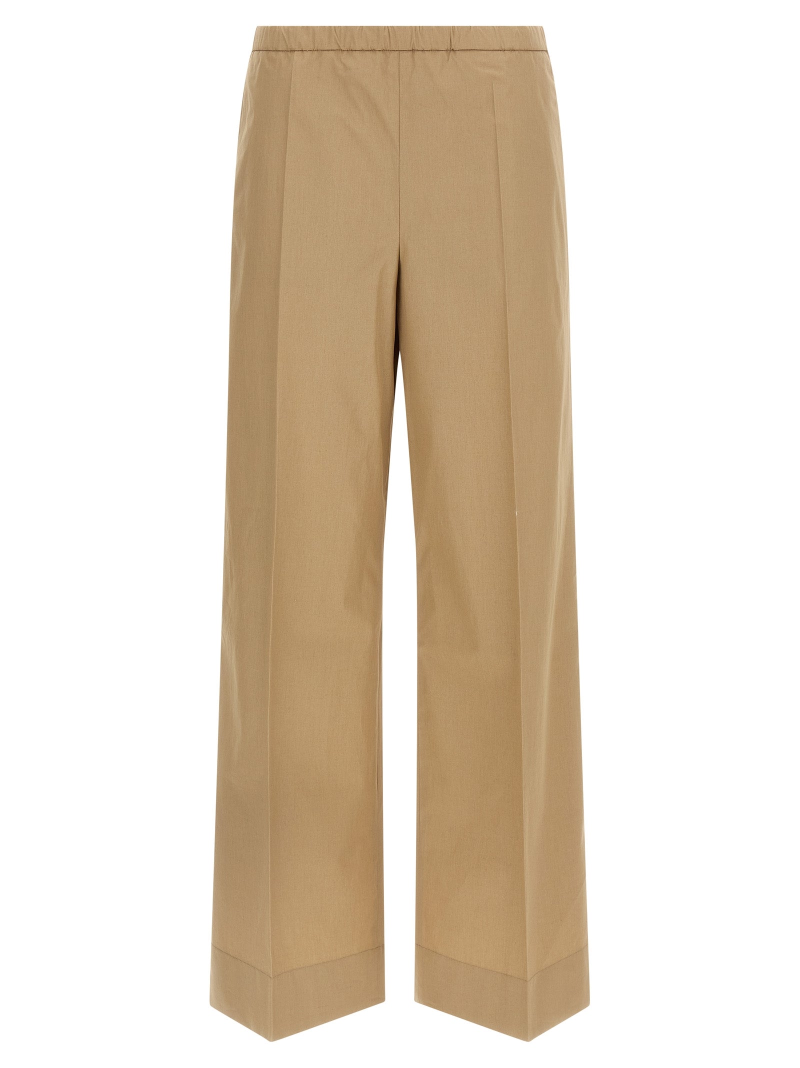 Moncler Beige Baumwoll-Freizeithose