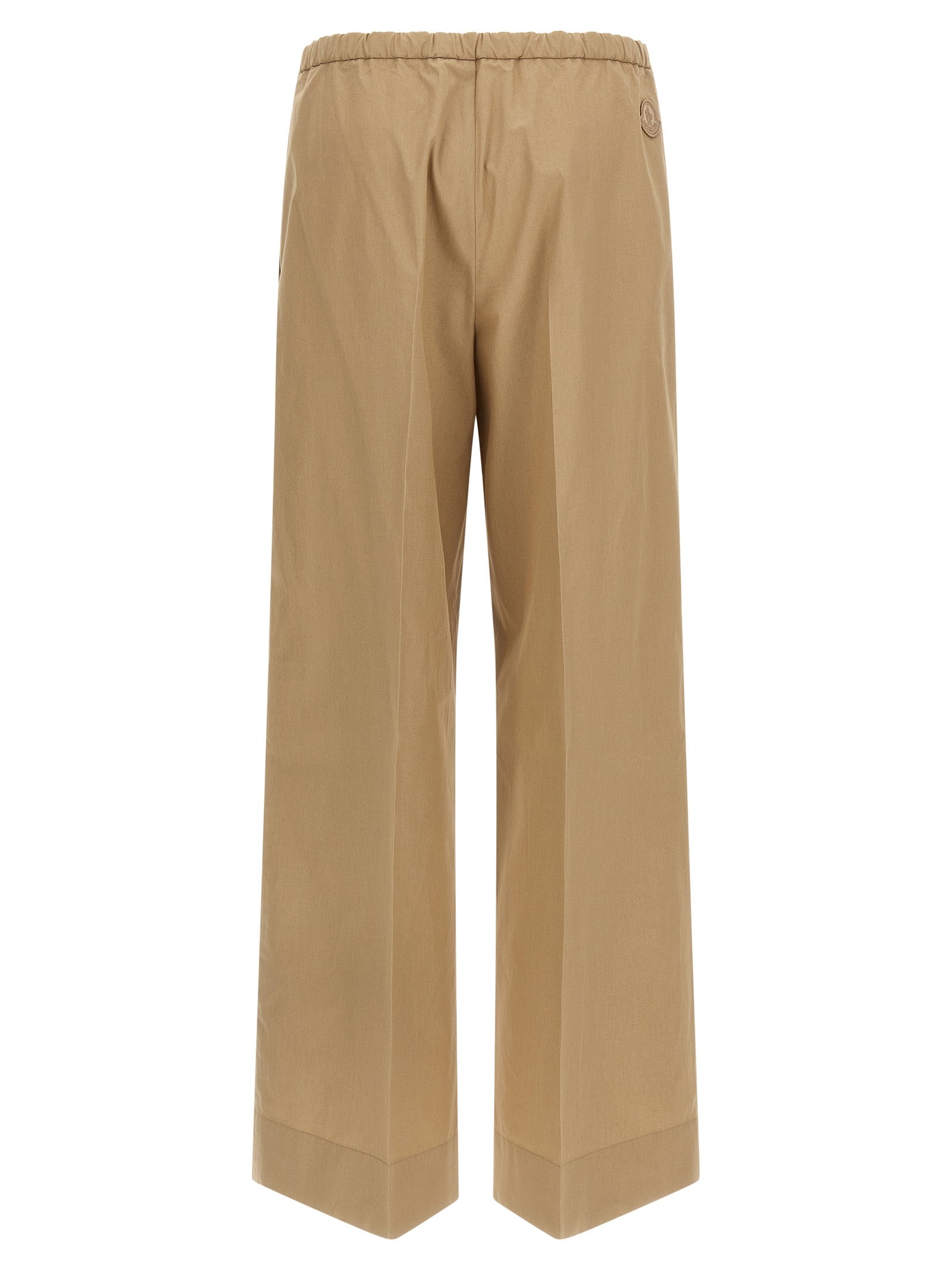 Moncler Beige Baumwoll-Freizeithose