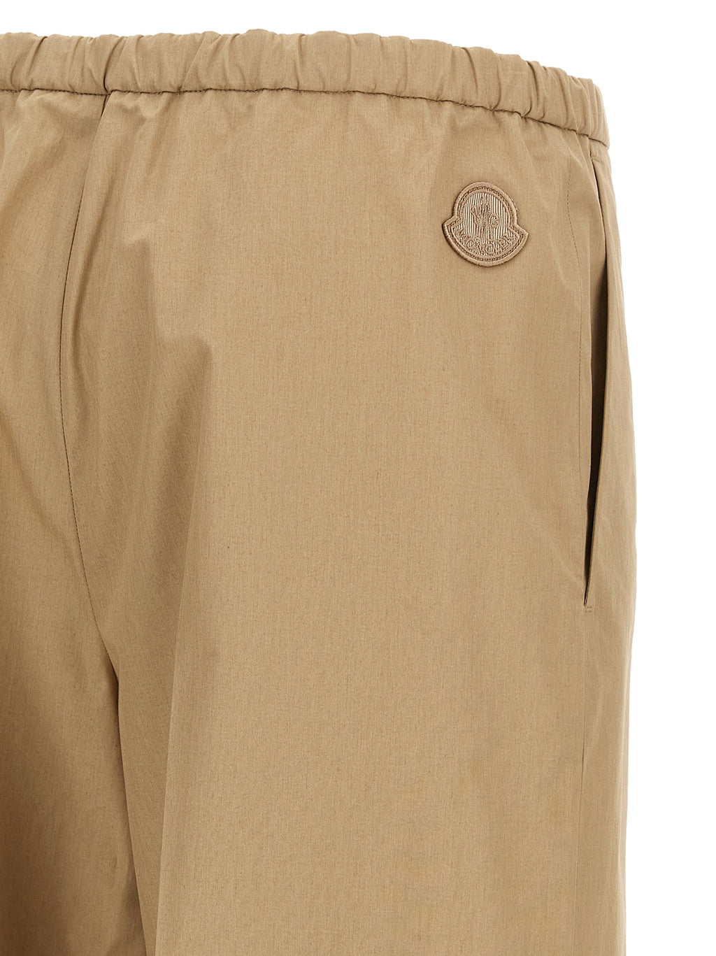 Moncler Beige Baumwoll-Freizeithose