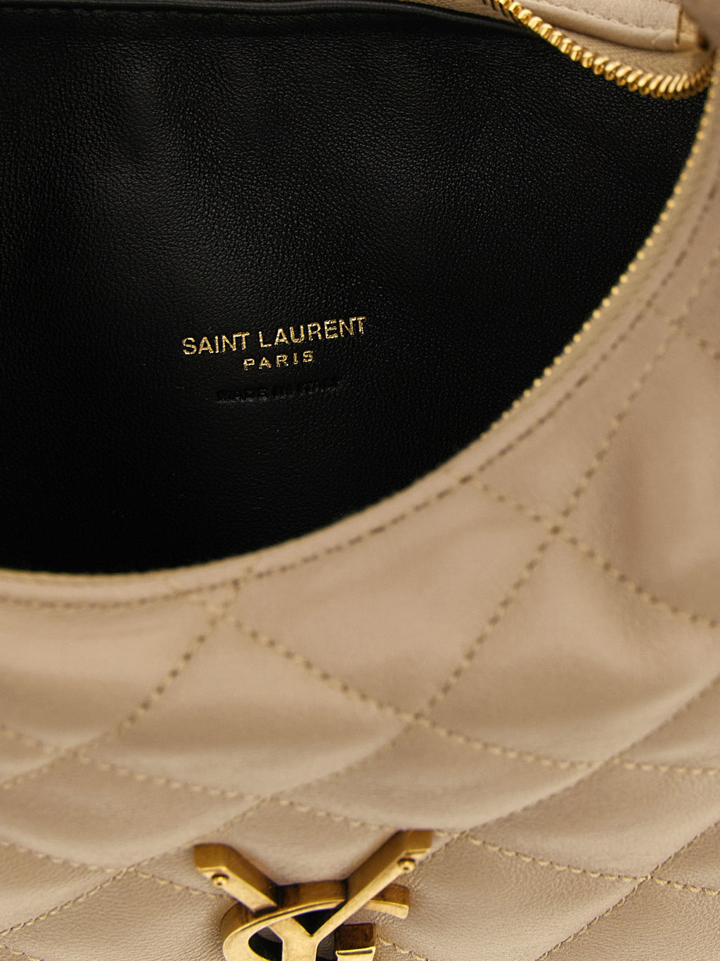 Saint Laurent Handtasche aus beigem Lammleder