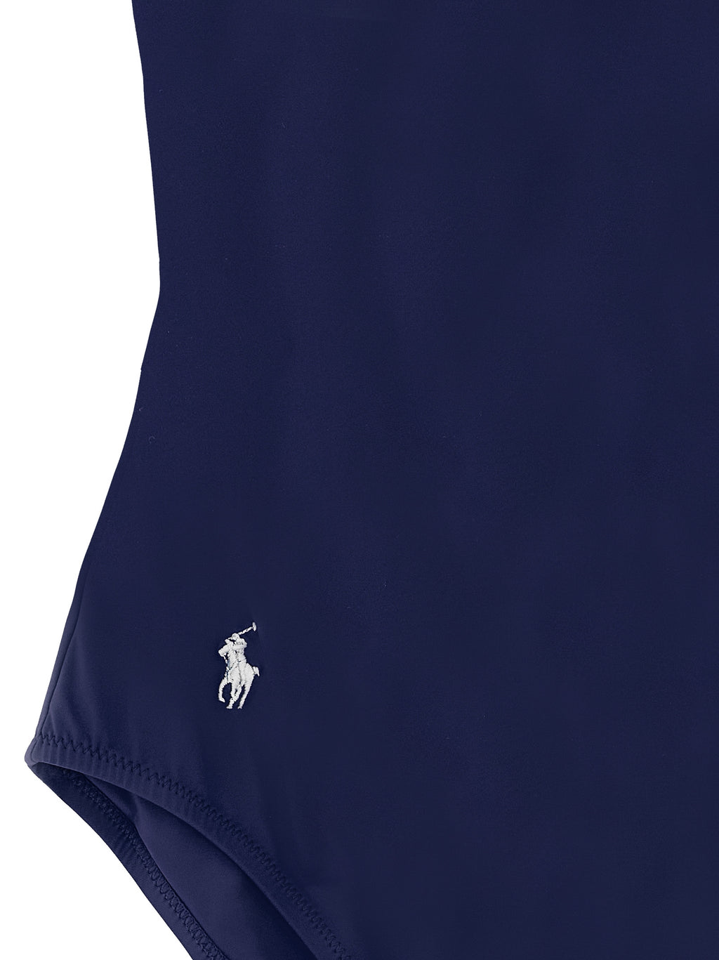 Polo Ralph Lauren Blue Nylon One-Piece Swimsuit