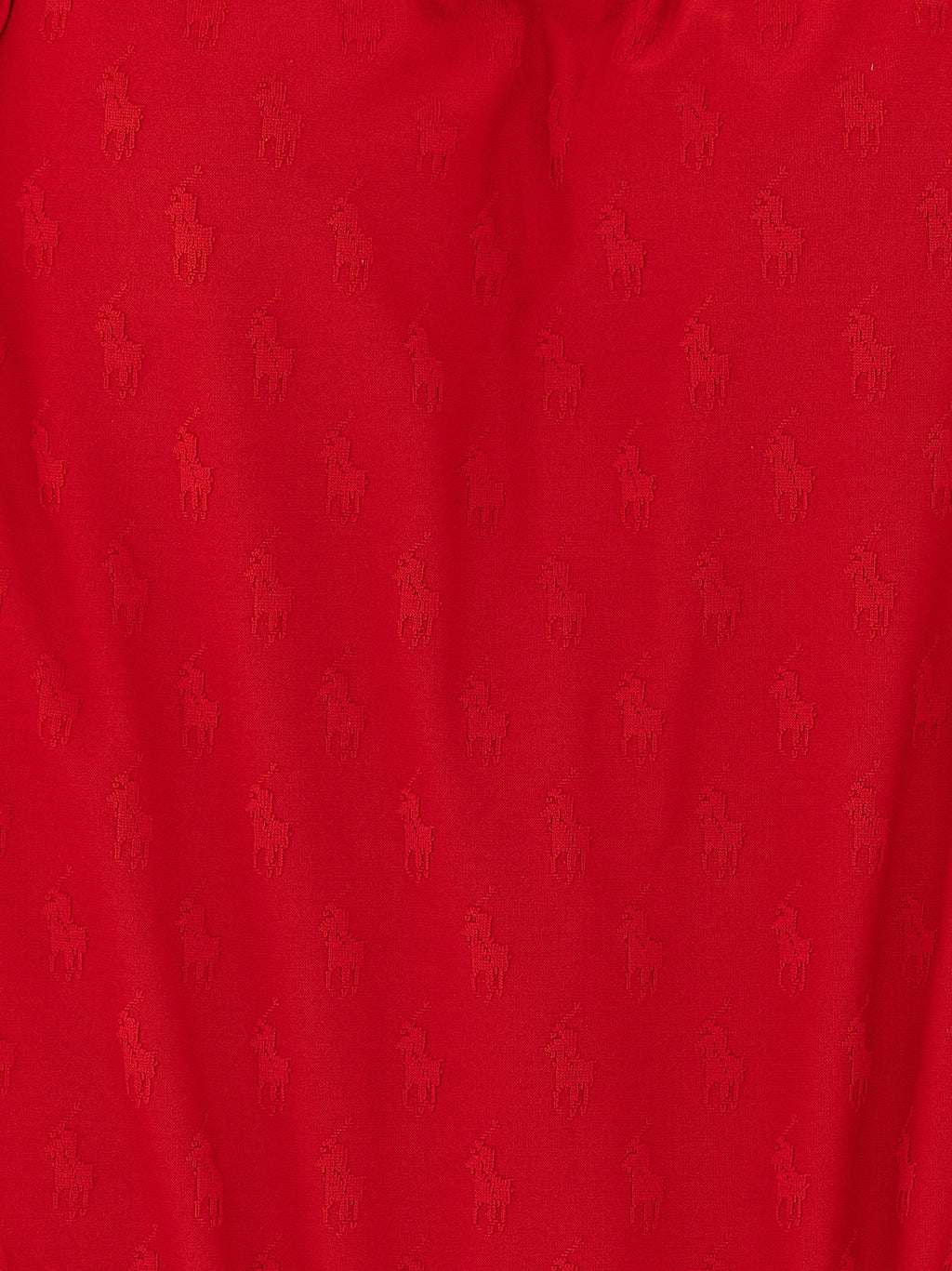 Maillot de bain une pièce Ralph Lauren en polyester recyclé à motifs multicolores, pour femmes, vue de face.