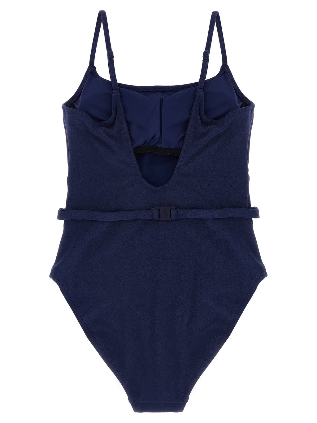 Polo Ralph Lauren Blue Polyester One-Piece Swimsuit
