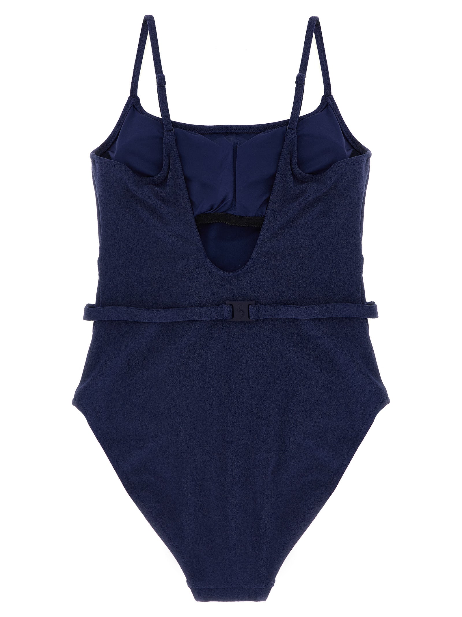 Polo Ralph Lauren Blue Polyester One-Piece Swimsuit