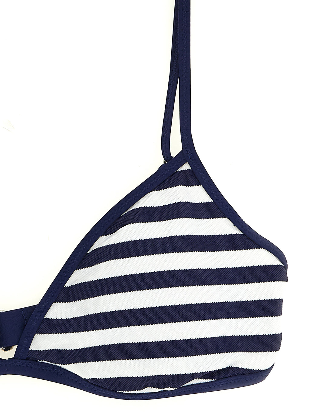 Maillot de bain bikini en nylon bleu Polo Ralph Lauren, coupe élégante et détails classiques, pour la plage et la détente.