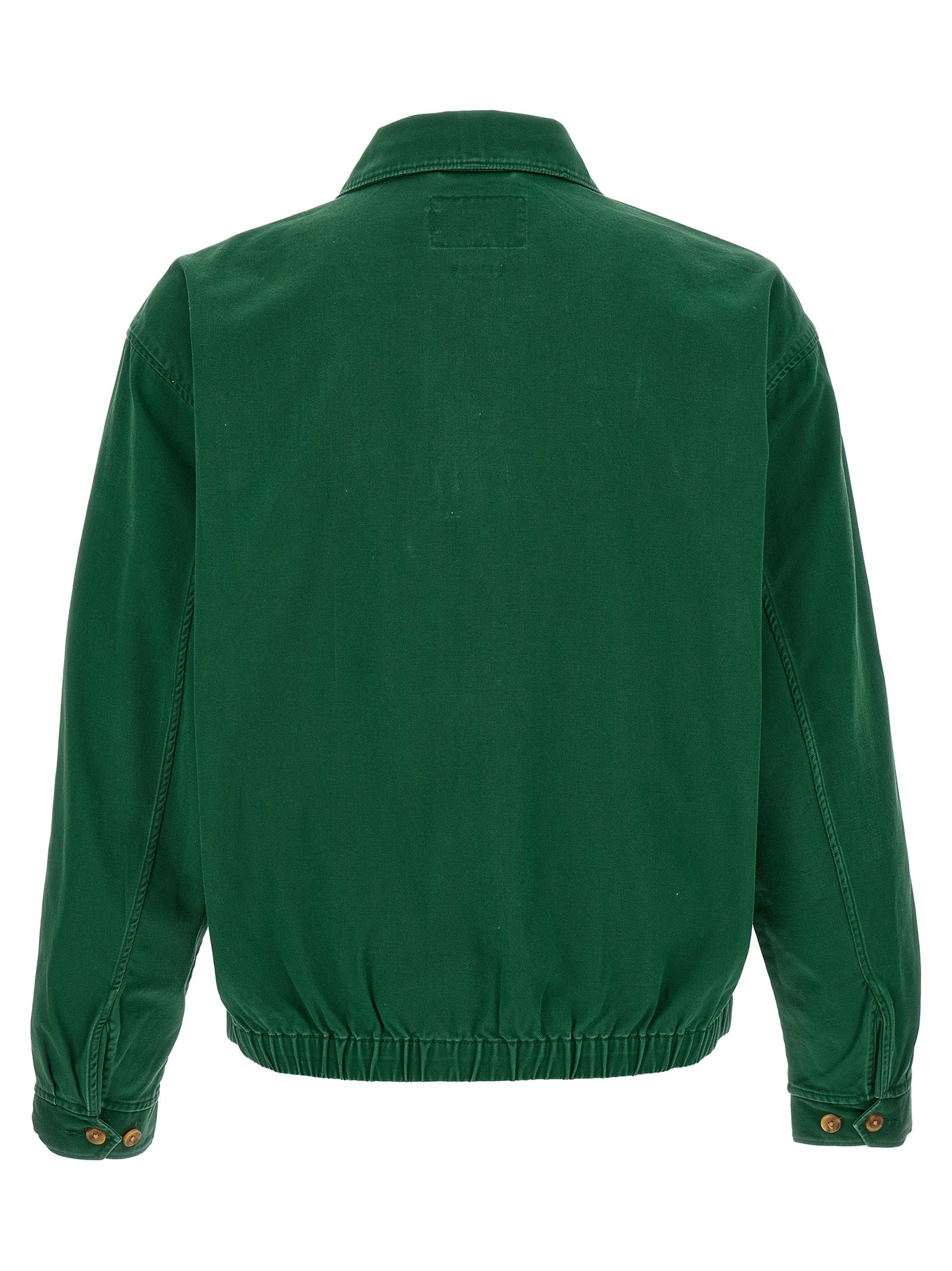 Veste en coton bicolore Ralph Lauren Polo Ralph Lauren, style décontracté avec col et fermeture éclair visible.