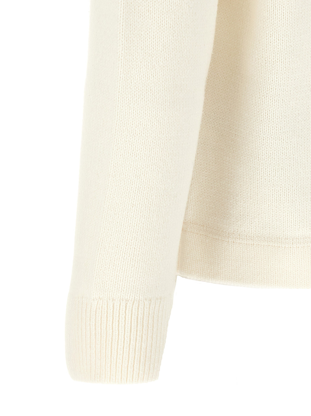 Cardigan bicolore en coton de Polo Ralph Lauren avec col en V et boutons, porté sur un modèle.