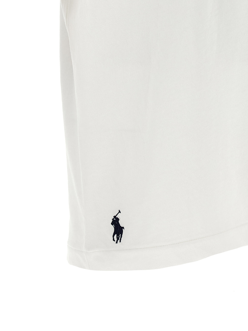 T-shirt en coton bleu Polo Ralph Lauren, style classique, avec logo emblématique sur la poitrine.