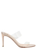 Christian Louboutin Multicolor Calfskin Stiletto Heel Sandals