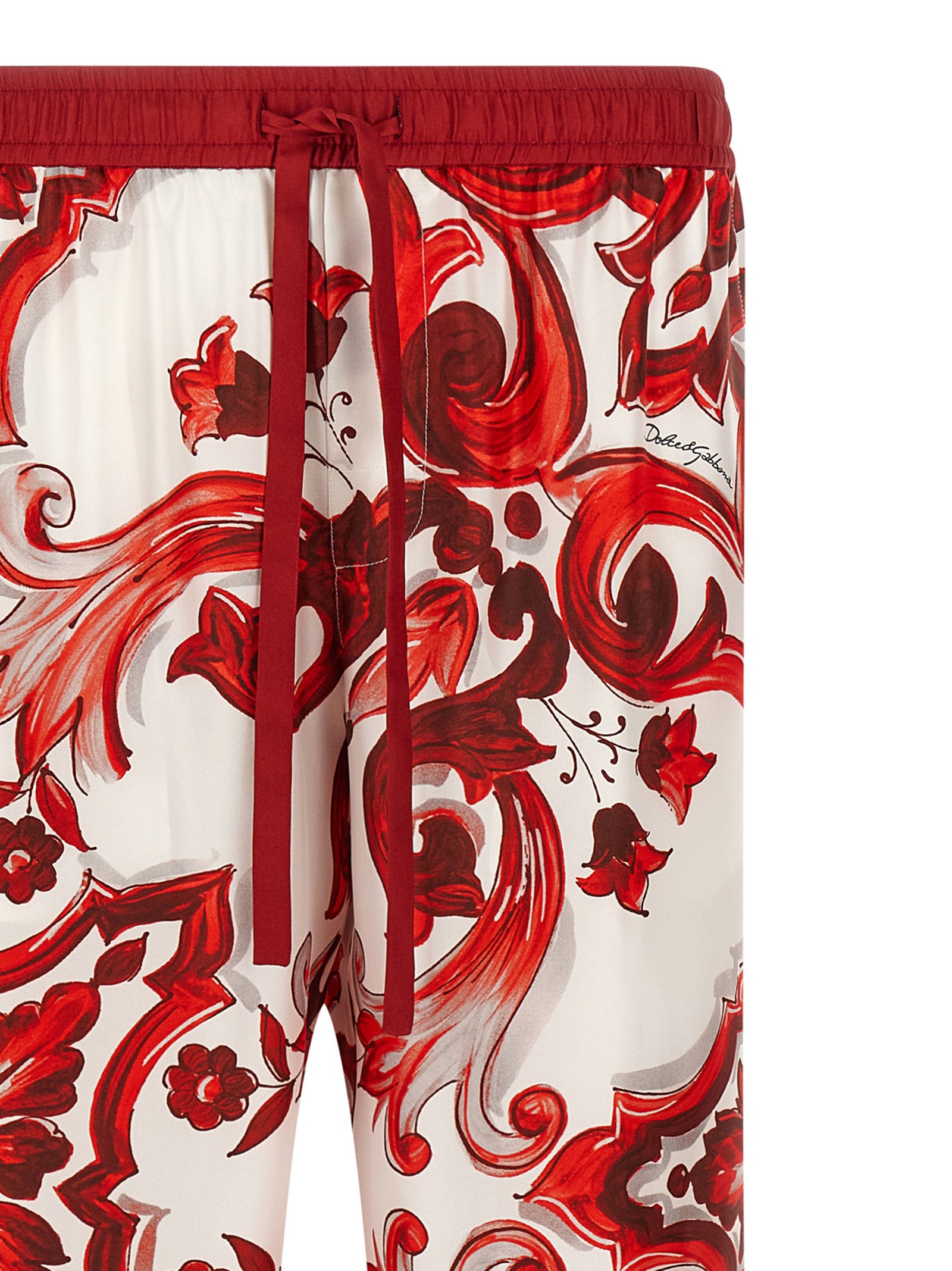 Dolce & Gabbana Legere Seidenhose in mehreren Farben