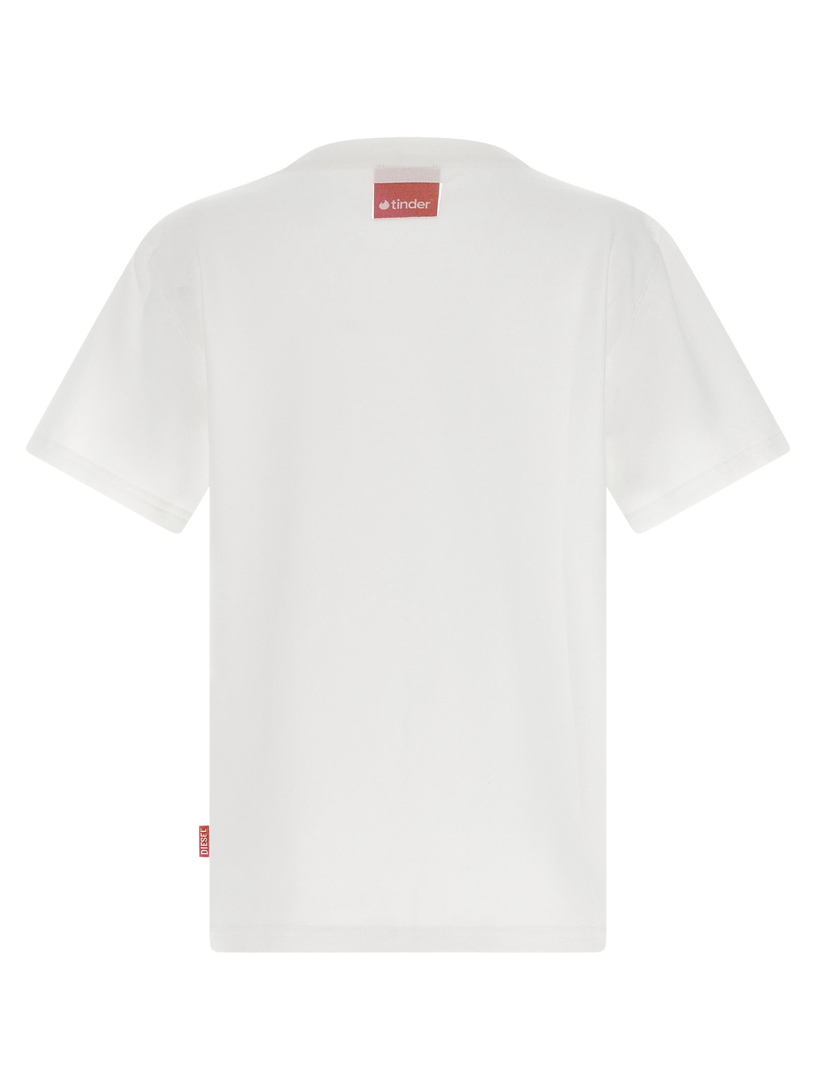 Vêtements de sport en coton blanc de la marque Diesel, style décontracté et confortable pour la pratique sportive ou le quotidien.